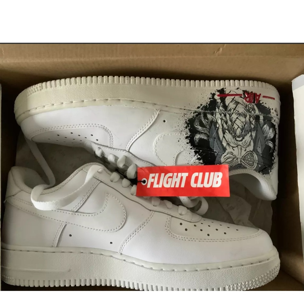 Custom painted Nike Air Force 1.